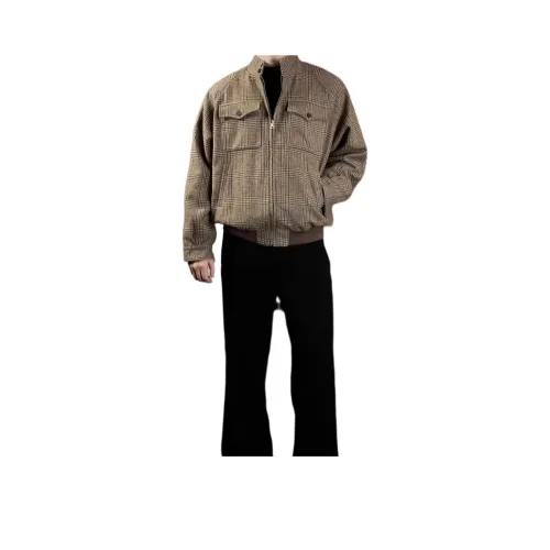 DIBINSAI STUDIO Коричневый Унисекс Куртки