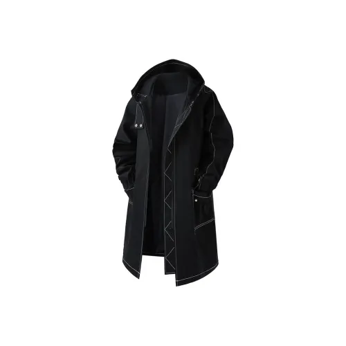 ZHEYUAN Унисекс Тренч