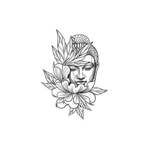 COCOON Свет Мандала WHEEL Травяной Тату Стикер