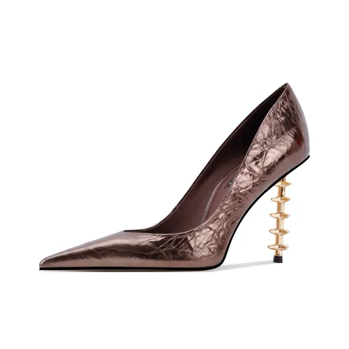 Shesrim Нестандартный каблук Высокие каблуки Женские