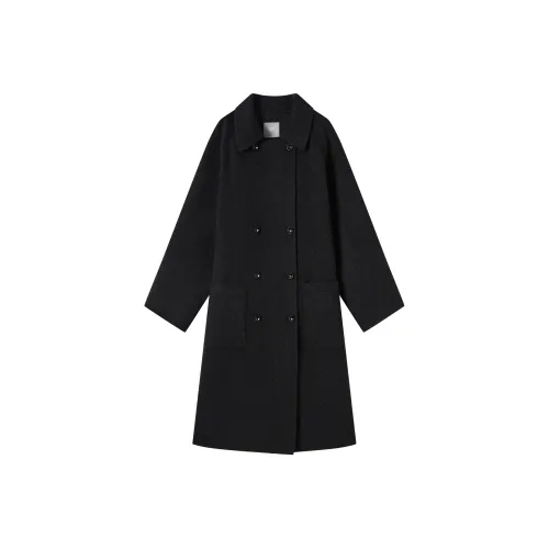 DIALOGUE Темно-серый Женский Пальто