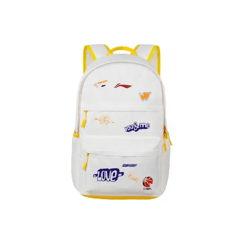 Лайнер Полиэстер Рюкзак Унисекс Белый Желтый