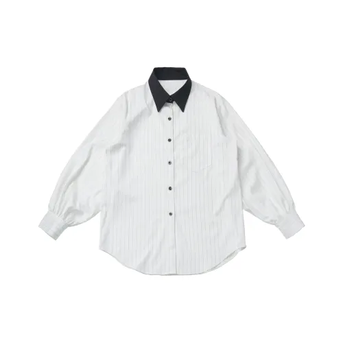 Pink Savior Полосатая рубашка Женская рубашка