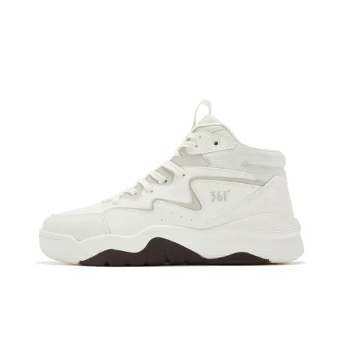 361° Баскетбольный щит Термический Устойчивый к истиранию Высокие Кроссовки для скейтбординга Мужские Овсяное молоко