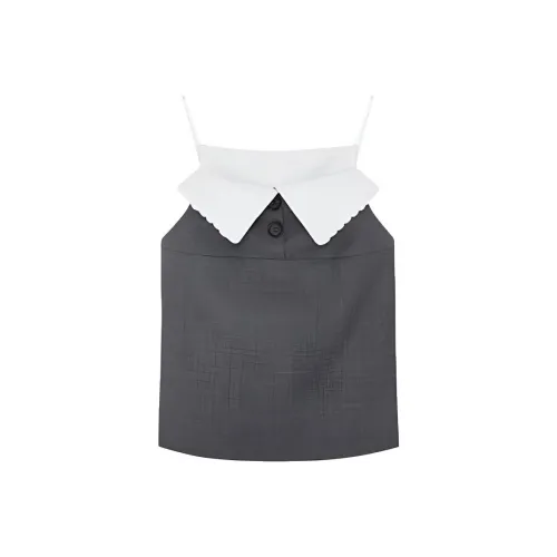 SHUSHU TONG Серый Женский Топ