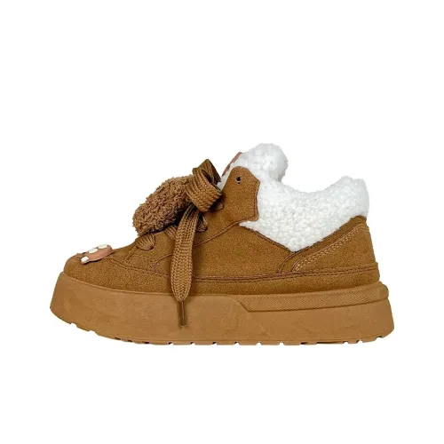 A M Термические Высокие Кроссовки для Скейтбординга с Флисовой Подкладкой Женские