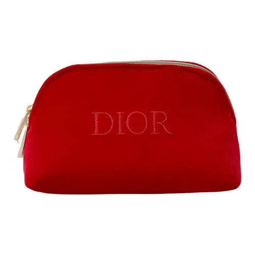 DIOR Минималистский стиль Велюр Косметички Портативное Хранение
