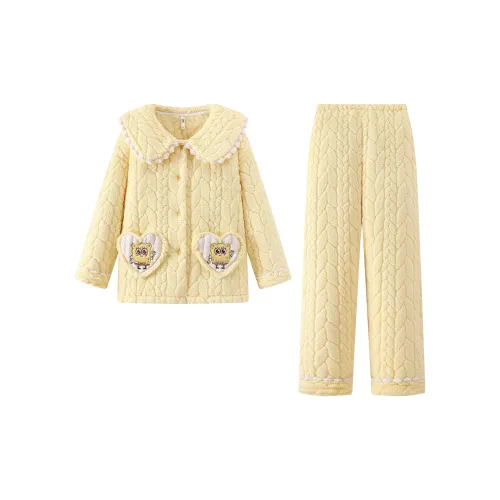 Gongdie x HAIMIANBAOBAO Коллаборационный комплект пижам Женские