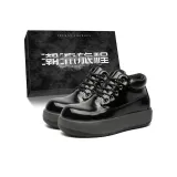 Чисто черный (высокие кеды)