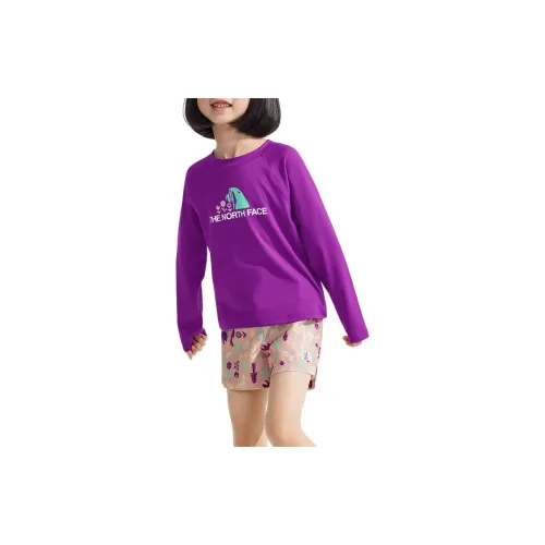 The North Face Повседневная спортивная одежда 2 предмета комплект фиолетовый для детей 3-7 лет
