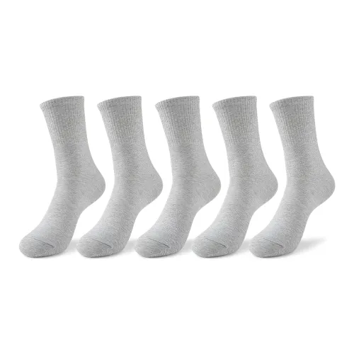 NAVIGARE [5 пар] 5 Серых Мужских Носков до икры MID