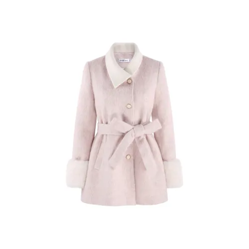 DITB Розовое Женское Пальто