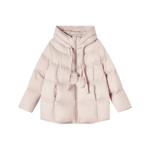 XIANGYING Светло-розовый Женский Пуховик