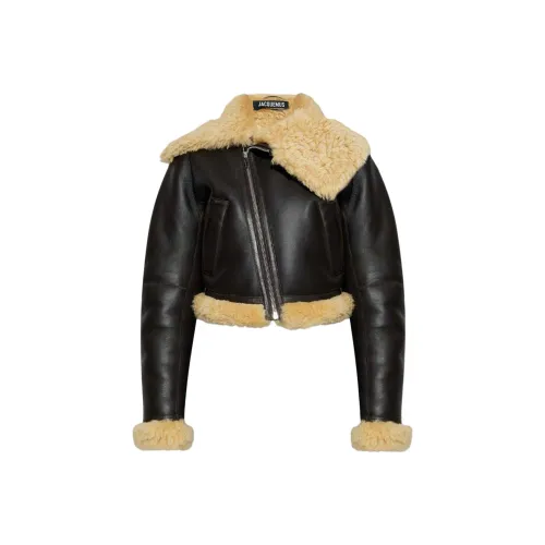 Jacquemus Кожа Куртка Женская