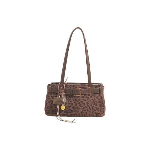 Yi Brigade Замша Плечевая сумка Стандартная Женская Многоцветная