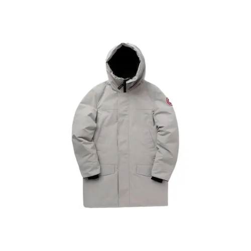 Canada Goose Langford Series Down Jacket Parka Coat Men's Light Gray Канада Goose Langford Series Пуховик Парка Пальто Мужской Светло-Серый