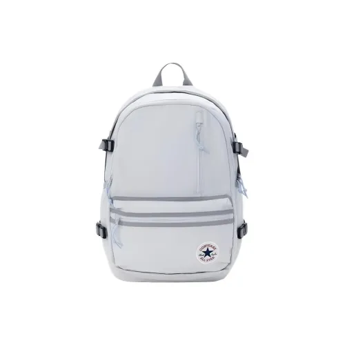 Converse Straight Edge Polyester Backpack Unisex Gray Конверс Straight Edge Полиэстер Рюкзак Унисекс Серый