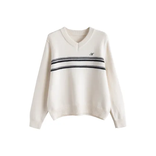 Tonlion Белый тон Женские Свитера