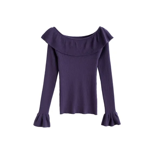 Tonlion Фиолетовые Женские Свитера