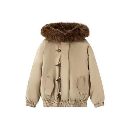 M MAICCO Khaki Женские пуховики