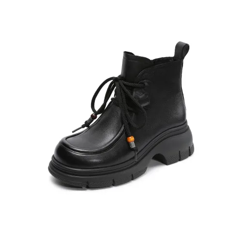 SENJIALUO 10,5 см Мартин Ботинок 6,0 см Женский