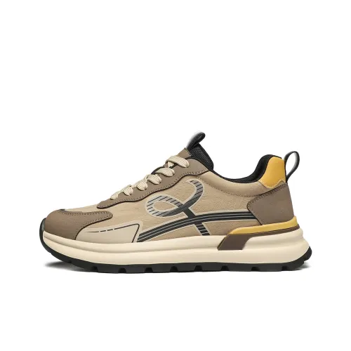 ST SAT Амортизация Высота Увеличенная Устойчивость к Износу Легкий Противоскользящий Низкий Топ Повседневная Обувь Мужская