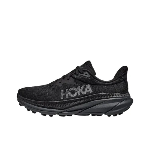 HOKA ONE ONE Challenger ATR 7 Амортизаторы Slip-resistant Abrasion-resistant Низкий топ Беговые кроссовки Женские Черный