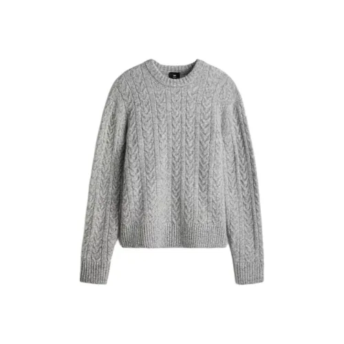 H M Серые Мужские Свитера