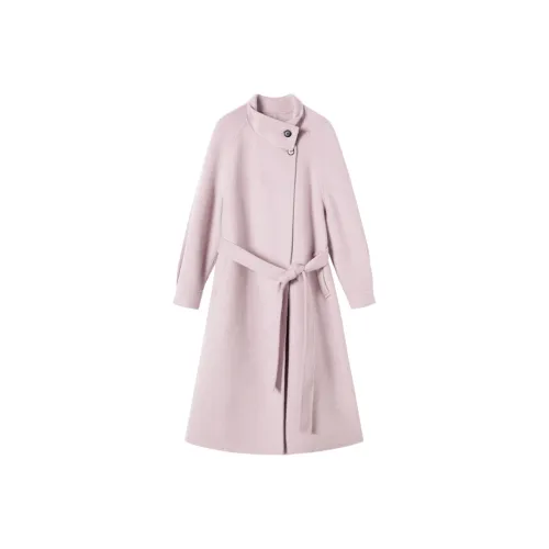 XIANGYING Розовое Фиолетовое Женское Пальто