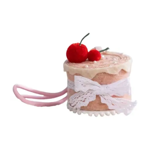 OUYIN Вишня Торт Плюшевый Брелок 8 см Высота