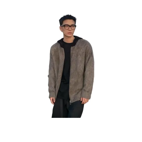 GUHUO Серый Унисекс Трикотаж