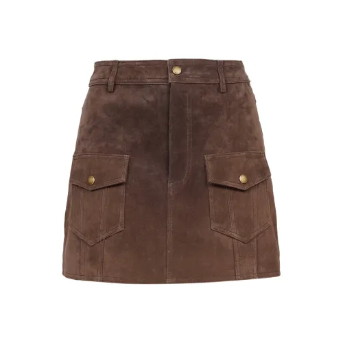 ONLY Кожаные короткие юбки Женские