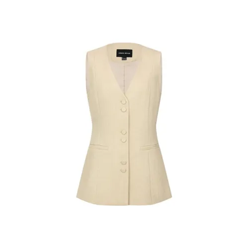 URBAN REVIVO Розовый Хаки Женские Жилеты