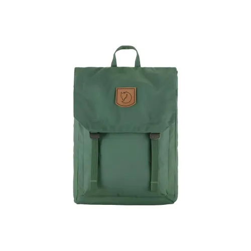 Fjallraven Полиэстер Рюкзак Большой Унисекс Темно-медный Зеленый