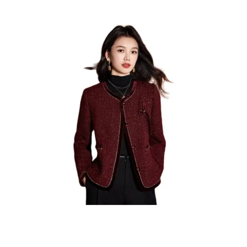 Mylan Red Women's Short Coat Mylan Красный Женский Короткий Пальто