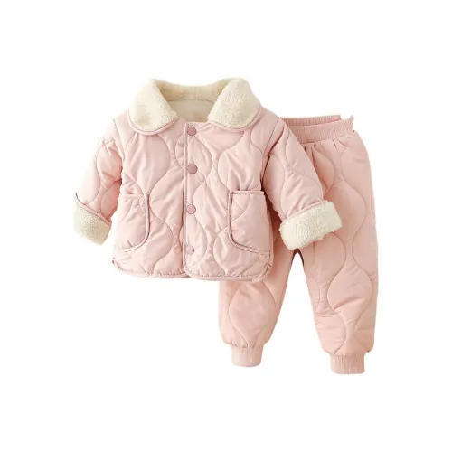 Деревянные дома Повседневная спортивная одежда Двухкомпонентный комплект для малышей и детей дошкольного возраста