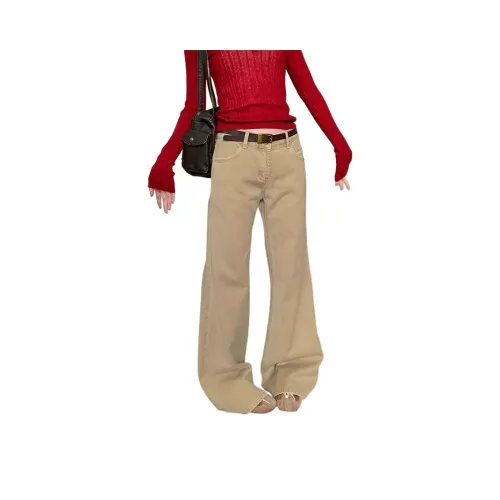 STGX Красный IS Часть OF The Теплый Цвет Family Женские Джинсы