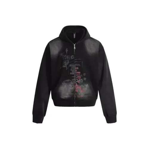 Eat Studios Черный Серый Цвет Унисекс Свитшоты