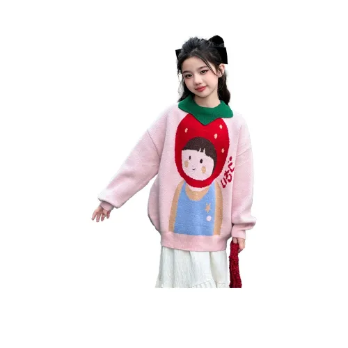 MUMUWU HOUSE Розовые Свитера для школьников
