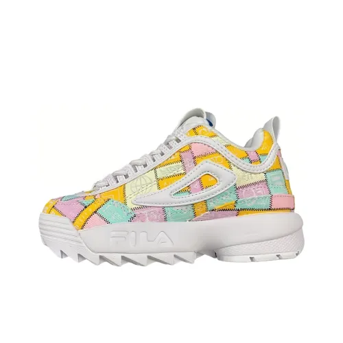 FILA Disruptor Low Топ Повседневная обувь Женская Розовая