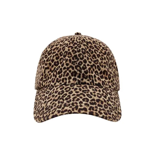 ZARA Хлопок Бейсболки Женские с Леопардовым Принтом