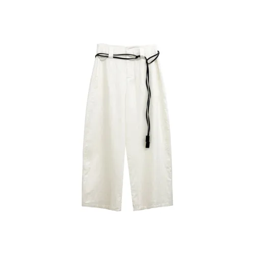 MIMIZI Белые брюки женские повседневные