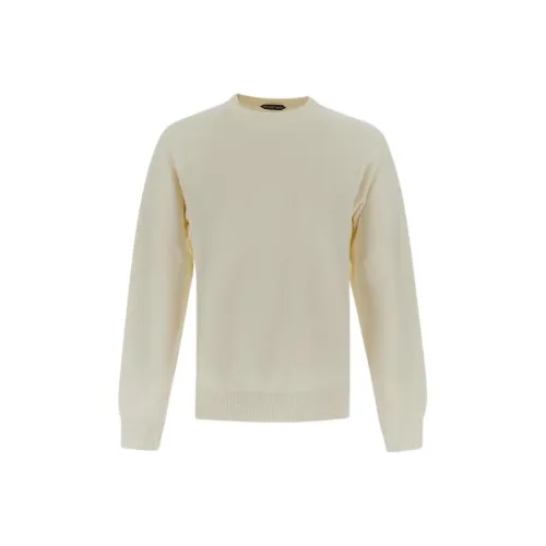 TOM FORD Белые Мужские Свитера