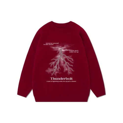 COLIY GIRL Бургунди Унисекс Свитера