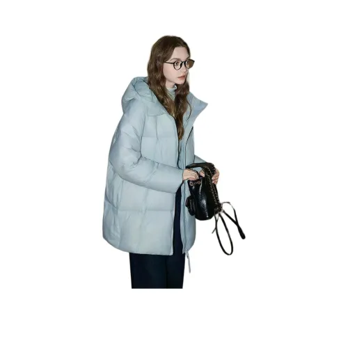 Tonlion Чистая вода Синий Женская Пуховая куртка