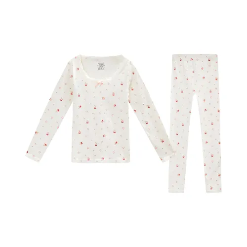 GUKOO Молоко Белый Женский Термокостюм