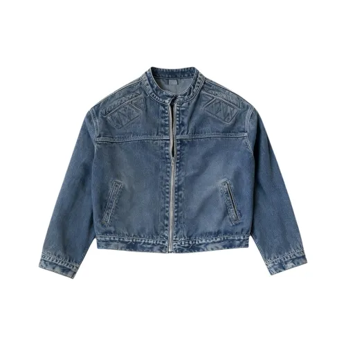 DITB Винтажный синий унисекс куртки