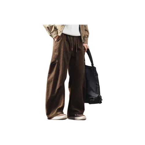 GELANLU Осенние Повседневные Брюки Широкие Брюки Унисекс