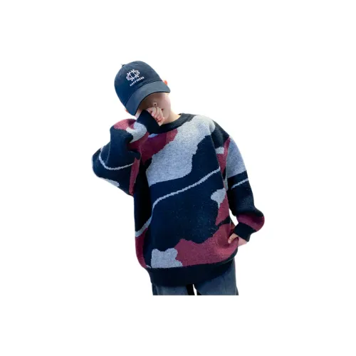 MUQINGQING Черный Серый Красный Школьные Свитера