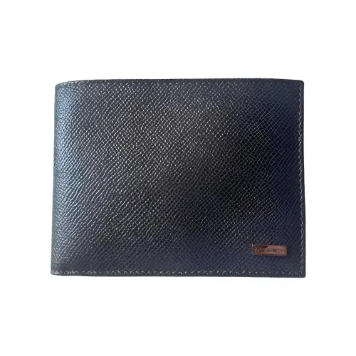 Dolce Gabbana Кошелек из коровьей кожи Унисекс Серый